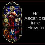 ...as they were looking on, he was lifted up, and a cloud took him from their sight. - Acts 1:9